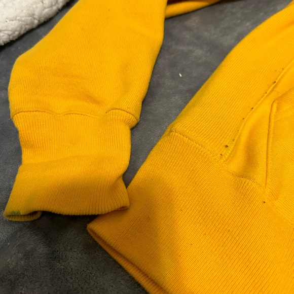 yellow champion hoodie - Picture 3 of 4